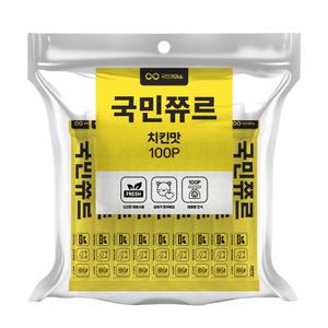 국민스틱 치킨맛 쮸르 15g x 100개 고양이간식 츄르 추르