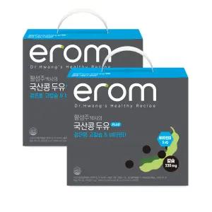 이롬 황성주 국산콩 두유 PLUS 검은콩 고칼슘비타민D 190ml 32팩