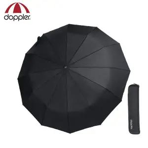 [도플러] 대형 12K 3단 완자동 우산 & 케이스 IUDA-1003
