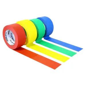 스포타임 플레이테이프 5cm 체육관 바닥 라인 크레이프 테이프 기초체력운동