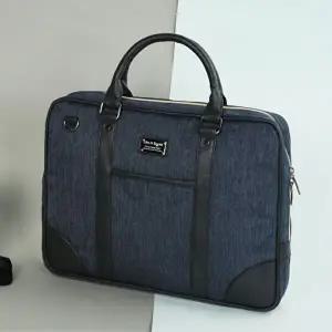 남성 크로스백 토트백 회사 영업 서류 가방 네이비-W9CE231