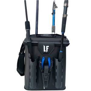 태양낚시- 루어팩토리 4구 로드홀더 낚시보조가방 멀티백 태클가방,살림망 기능/로드거치기능/보조가방/바