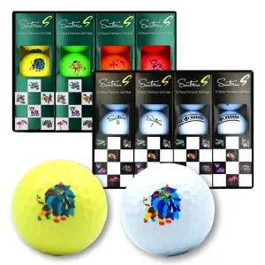 선물포장 세인트나인S 3피스 골프공 12개입 1박스