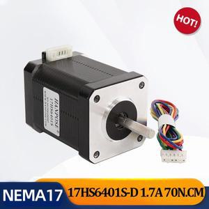 DIY CNC 로봇 Nema17 스텝 모터용 4-리드 17HS6401S 17, 60mm, 개