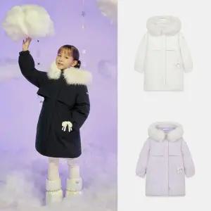 [네파키즈](타임스퀘어점패션관)25FW 사랑스러운  여아 디어 윈터 구스다운 자켓 KL82010