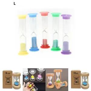 모래시계 5인용/모래/탁상/책상/테이블/소품/타이머/타임/1분모래시계/교육/교구/학교/5개세트/묶음/컬러