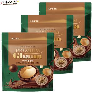 롯데 프리미엄 가나 마카다미아 (6봉입)144g x3