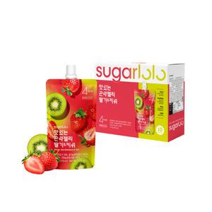 슈가로로 맛있는 곤약젤리 딸기키위맛 150g 10개입/4kcal/무배