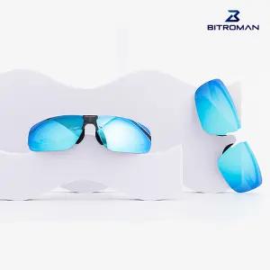 스포츠 고글 편광 블루 컬러 미러 비츠로만 선글라스 자외선차단 낚시 등산
