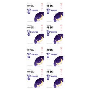 화이트 입는 오버나이트 뉴 생리대 중형 M 64개입