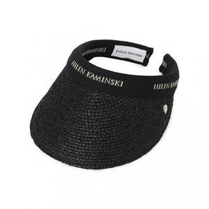 [헬렌카민스키]  비앙카 여성 바이저 HAT50265 CHARCOAL BLACK LOGO
