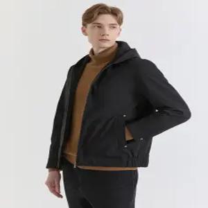 [닥스 남성] [24FW] DMJU4DT44BK 클리어런스OLMETEX 프리미엄 충전재 후드 점퍼