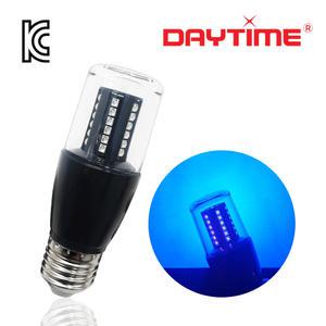 데이타임 LED UV 전구 7.5W E26 자외선램프 해충유인 무대 행사장 조명