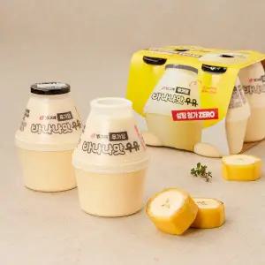 빙그레 바나나맛우유 무가당(240ml*4입)