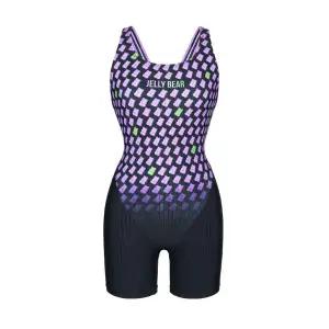 [레노마수영복](하남점)*지퍼백 폴리백 브라캡 3종 무상증정*여성 젤리베어 X백 2부 반신수영복 블랙 RN...