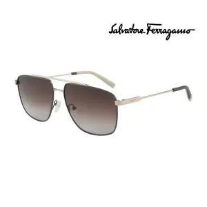 페라가모 명품 선글라스 SF239S 758 스퀘어 메탈 자외선차단 여자 남자