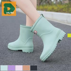 가벼운장화 방수 가벼운 장마 장화 미들 여자장화 신발 여성 장마철 여름 여자 여성장화 패션 레인부츠