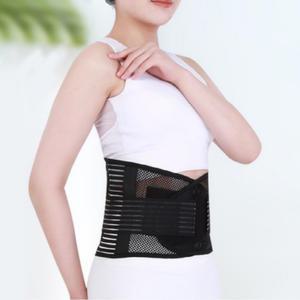 얇은 허리보호대 가벼운 허리복대 여름용 자세교정 척추교정 밴드 압박보호대