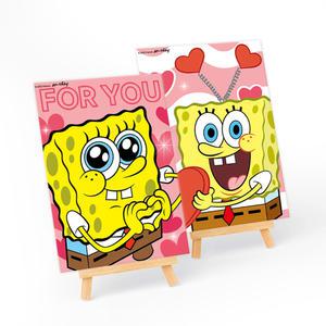 DIY 보석십자수 하트 13x18cm