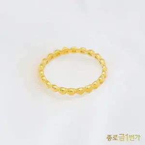 여자 순금 반지 도트 볼 1.875g
