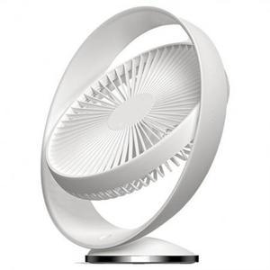 맑게 울려퍼지는 무선 무소음 흰색 탁상용 선풍기 one 2000mAh TEMC003