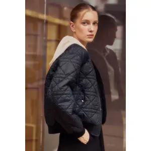 [BCBG](대구신세계)올앤선드리 에디스 다이아 퀼팅 JK(A4W9J118)