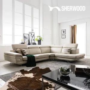 소나 6인용 코너형 이태리 천연통가죽 기능성 소파(일반형/카우치형)