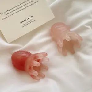 문어 괄사 마사지기 두피 머리 얼굴 바디 종아리 목 승모근 경락 림프순환 안마용품