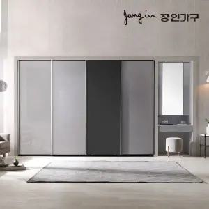 [장인가구]드홈 글로우 슬라이딩 미러파우더 붙박이장 30CM
