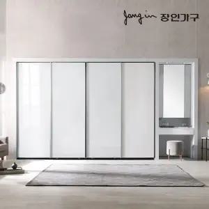 [장인가구] 드홈 글로우 슬라이딩 파우더 붙박이장 5CM