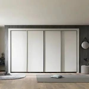 [장인가구]단테 슬림 슬라이딩 붙박이장 30cm