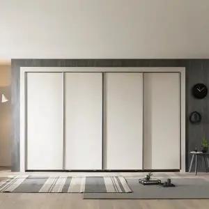 [장인가구]단테 슬림 슬라이딩 붙박이장 10cm