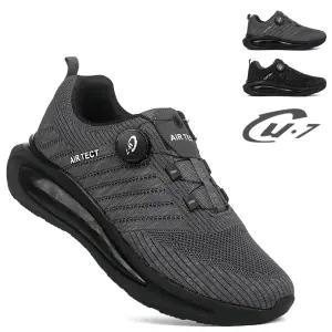 남자 남성용 에어쿠션 런닝화 워킹화 운동화 보아 다이얼 경량 통풍 쿠션화