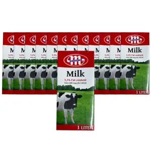 믈레코비타 3.5% 멸균우유 1L x 12개입