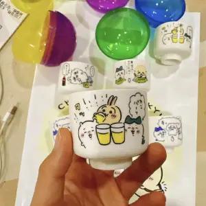 치이카와술잔 6종 치이카와 300ml 하치와레 캐릭터 농담곰