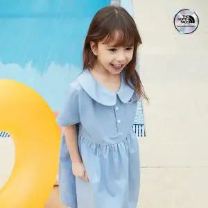 [노스페이스] [노스페이스키즈 공식] NT7VR18S 걸즈 리틀 글램프 드레스_BABY BLUE