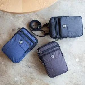 JY857 블루마운트 멀티 미니 크로스백 레져 등산가방 허리색 핸드폰가방 운동가방