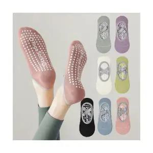 논슬립 미끄럼방지 실내 덧신 여성 요가 양말 홈트 필라테스 삭스