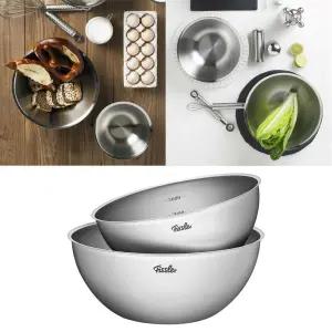 휘슬러 매직 믹싱볼 세트 2P 주방용품 주방잡화 스테인리스 내구성 튼튼한 푸어링 림 견고한