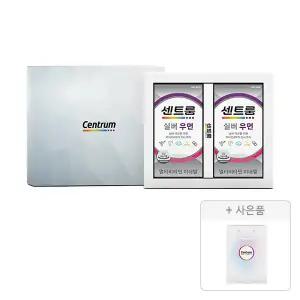 센트룸 실버우먼 선물세트 50정, 2개 + 증정 (쇼핑백,1개)