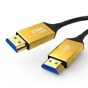 컴큐 HDMI 2.1 8k AOC 광케이블 15M CQ002 /밀알