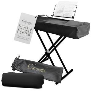 야마하 DGX670, DGX660, DGX650용 클레어부아르 방수 키보드 피아노 커버 천, 디지털 피아노용 커버, 전기 보호, 무게 88키 - 가죽 제품