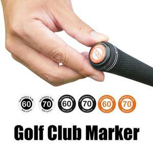 골프채 마커 ABS 소재 떨어지기 쉬운 모든 클럽 그립에 적합, 골퍼용 거리 표시 선물, 20 개 1 팩