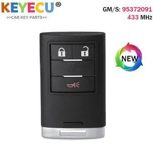 GM/S 95372091 433MHz ID46 칩 스마트 원격 키 Fob for Holden Captiva 2014 교체 용 자동차 액세서리
