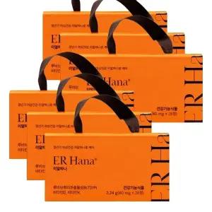 갱년기엔 이알하나 80mgX28정X6개 / ERr731 갱년기 여성 영양제 루바브뿌리추출물 비타민D 비타민K