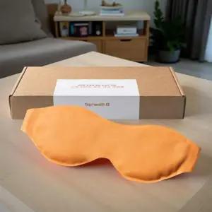 순면 눈 찜질팩 온찜질팩 안대 부은 눈 피로 케어 전자레인지 코찜질 겸용