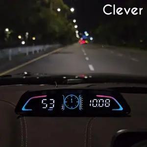 [클레버] HUD 헤드업디스플레이 차량용 자동차 속도계 OBD형 허드 CHD1