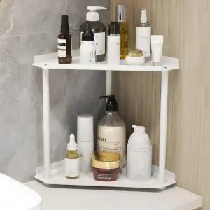 디오두 욕실 주방 화장품 코너선반 2단