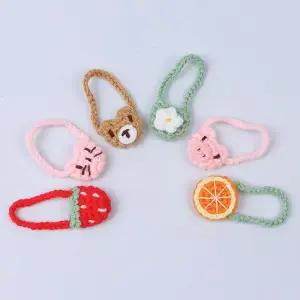 인형 뜨개 미니백 6p 미니가방 모루인형 만들기 부자재 솜인형옷