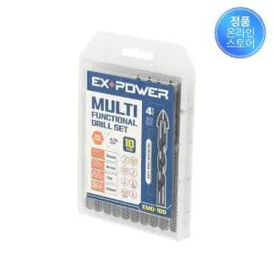 이엑스파워 만능드릴비트세트 3 3.2 3.5 4 5 6 6.5 8MM 0679123